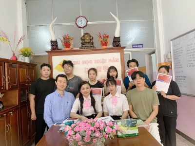 GIAO LƯU TRƯỜNG NHẬT NGỮ TOSHIN