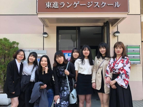 Hình ảnh du học sinh tại Nhật 