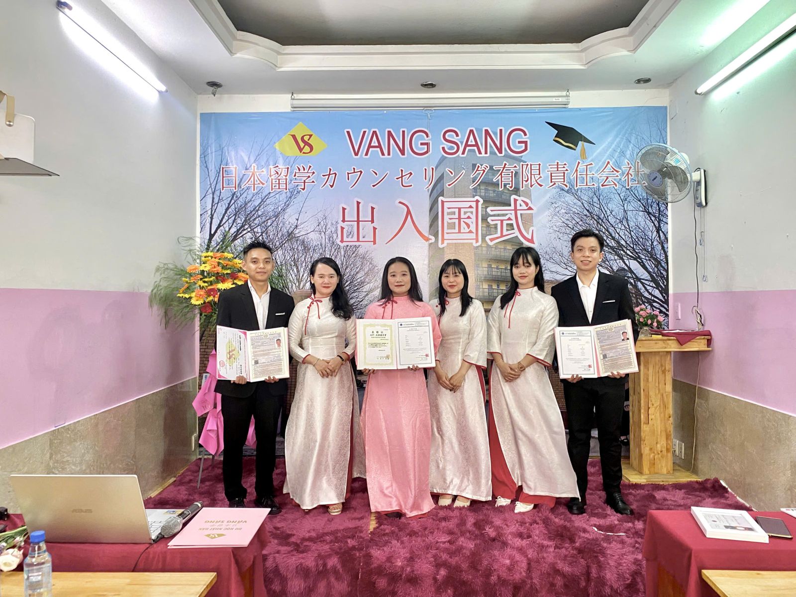CTY TNHH TƯ VẤN DU HỌC NHẬT BẢN VẦNG SÁNG