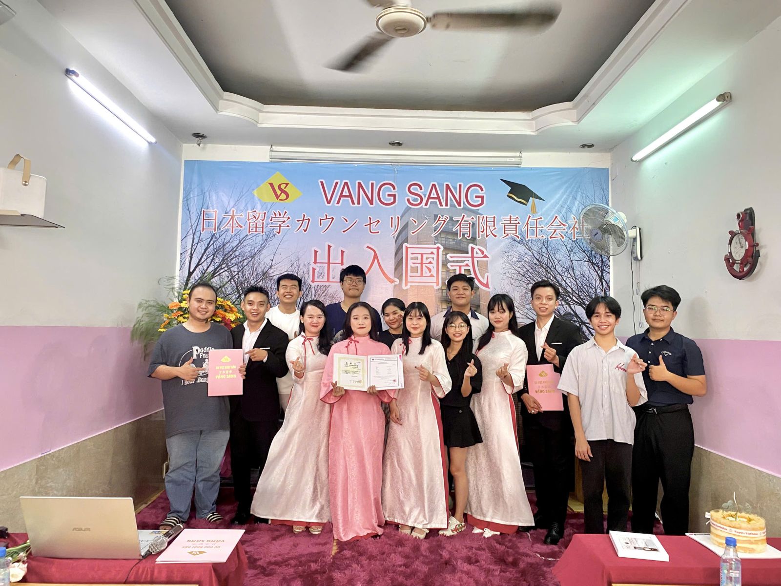 CTY TNHH TƯ VẤN DU HỌC NHẬT BẢN VẦNG SÁNG