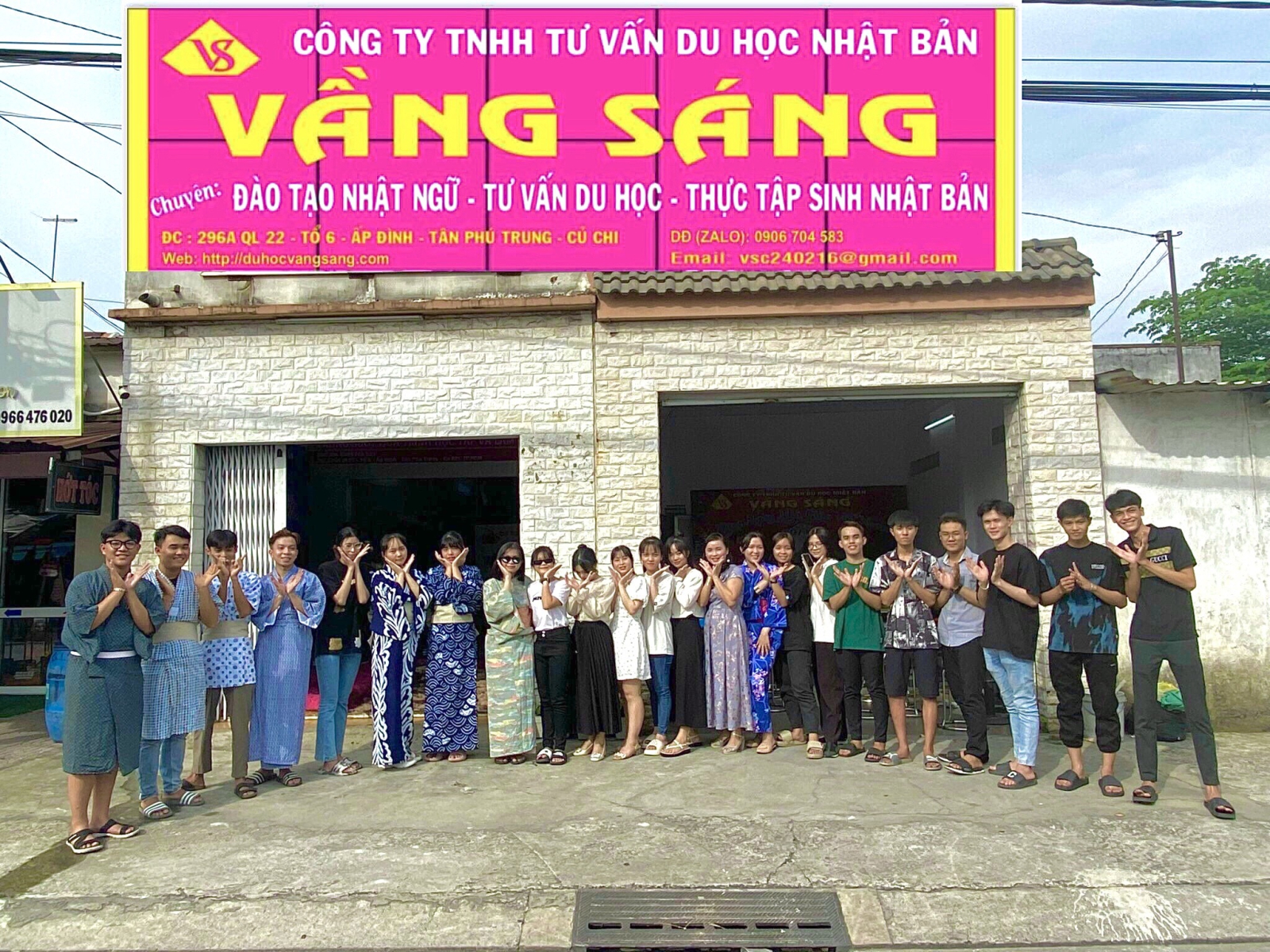 CTY TNHH TƯ VẤN DU HỌC NHẬT BẢN VẦNG SÁNG